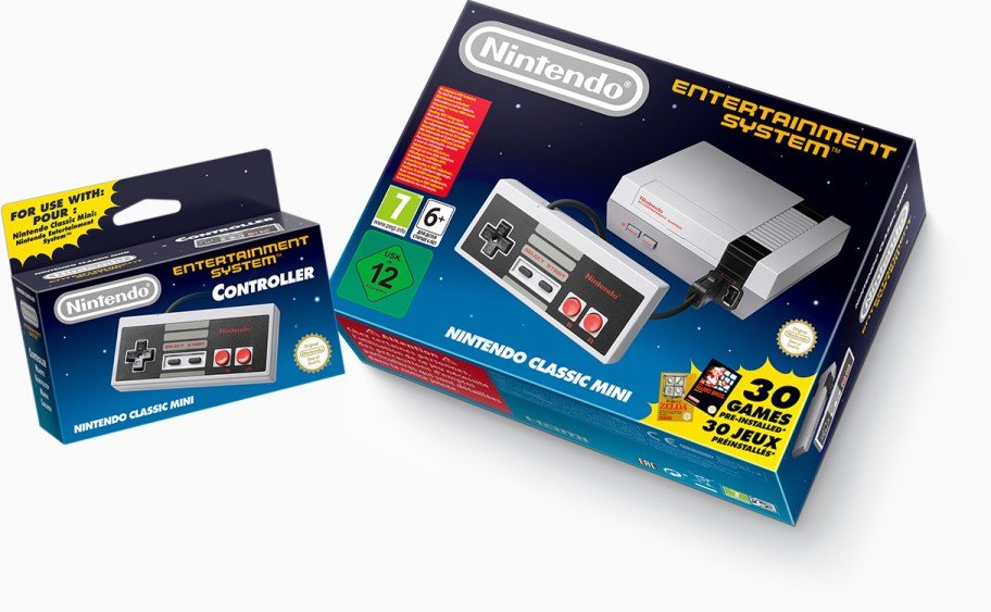 Nintendo Classic Mini kopen: dit is de doos